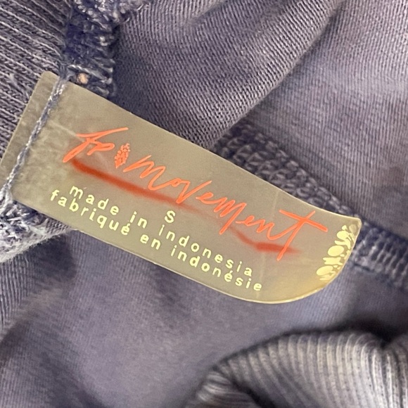 Free People Periwinkle Wide-Leg Yoga Pants Small - Picture 4 of 6